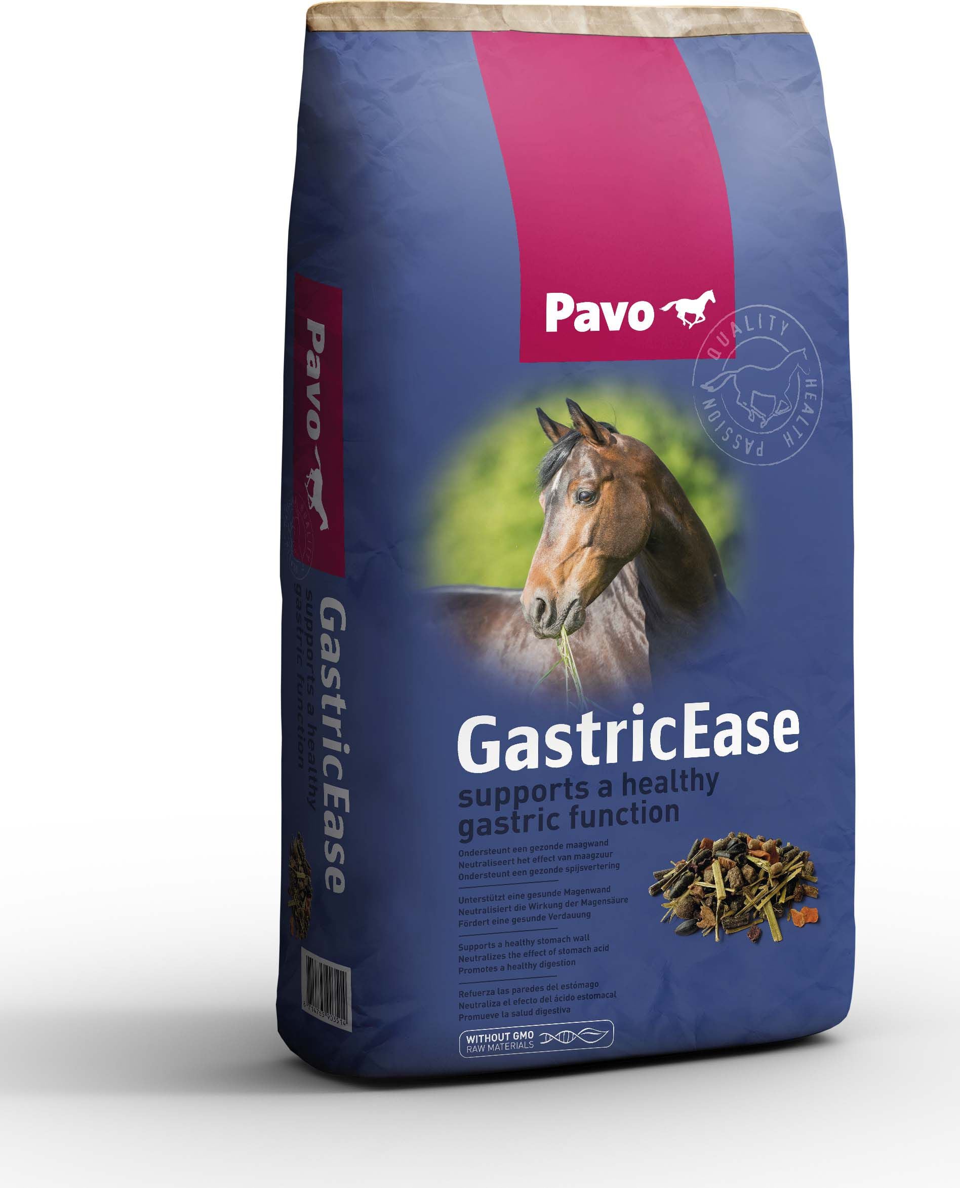 Pavo GastricEase - Specialiteit - Paardenvoer Pavo GastricEase - Specialiteit - Paardenvoer