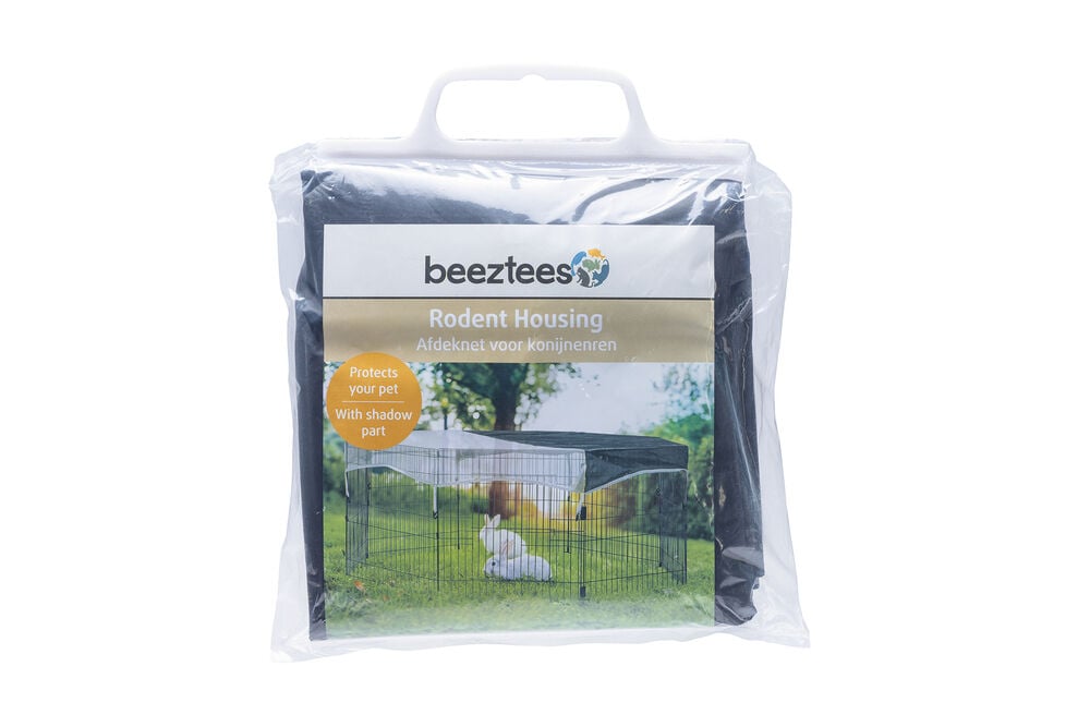 Beeztees - Afdeknet Ren - voor Simi of Vihar - Zwart