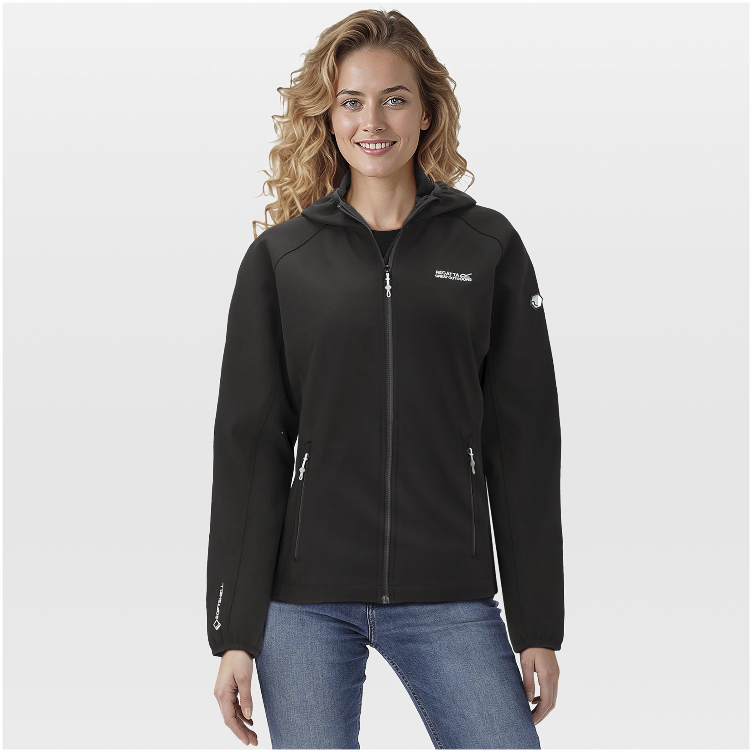 Regatta Arec III - Softshell jas - Zwart - 46 Regatta Arec III - Softshell jas - Zwart - 46