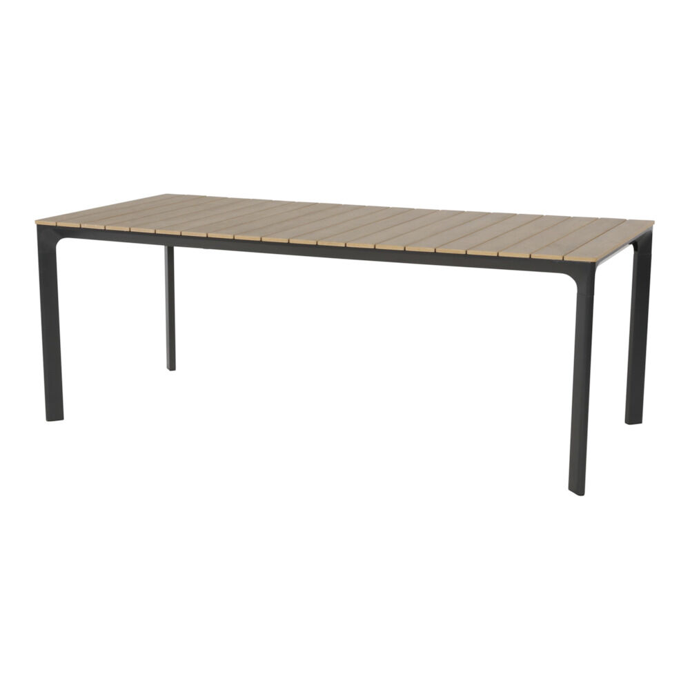 Lesli Living Arezzo - Tuintafel - Teaklook - 1x90x200 cm Lesli Living Arezzo - Tuintafel - Teaklook - 1x90x200 cm