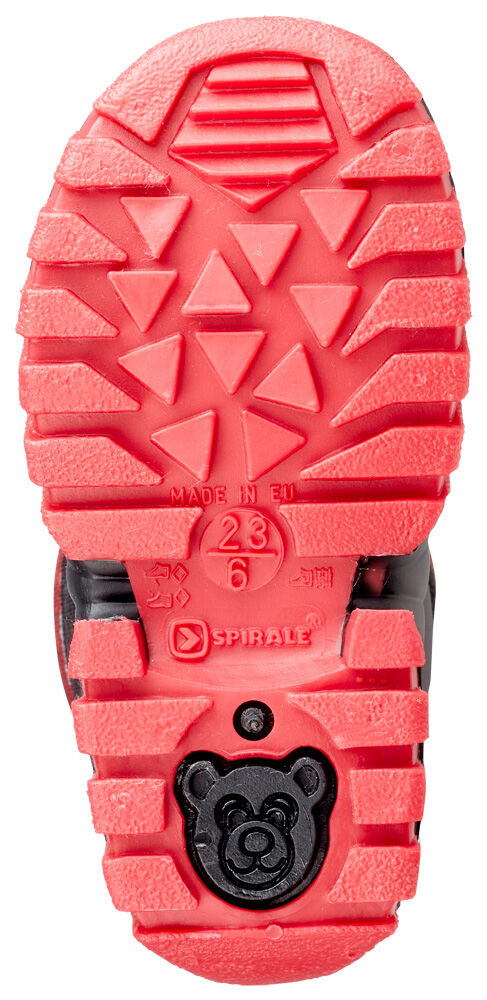 Spirale Moody kind - Winterlaarzen - Zwart, Rood - 22