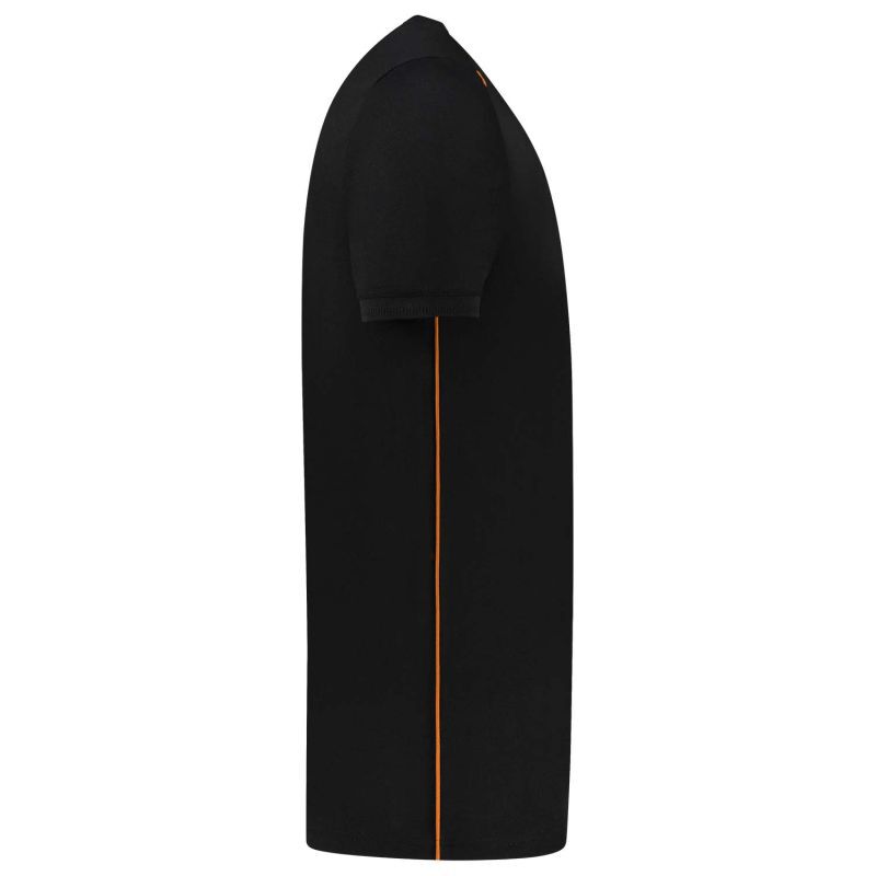 Tricorp Accent  102703 - T-shirt - Zwart/Oranje - 2XL