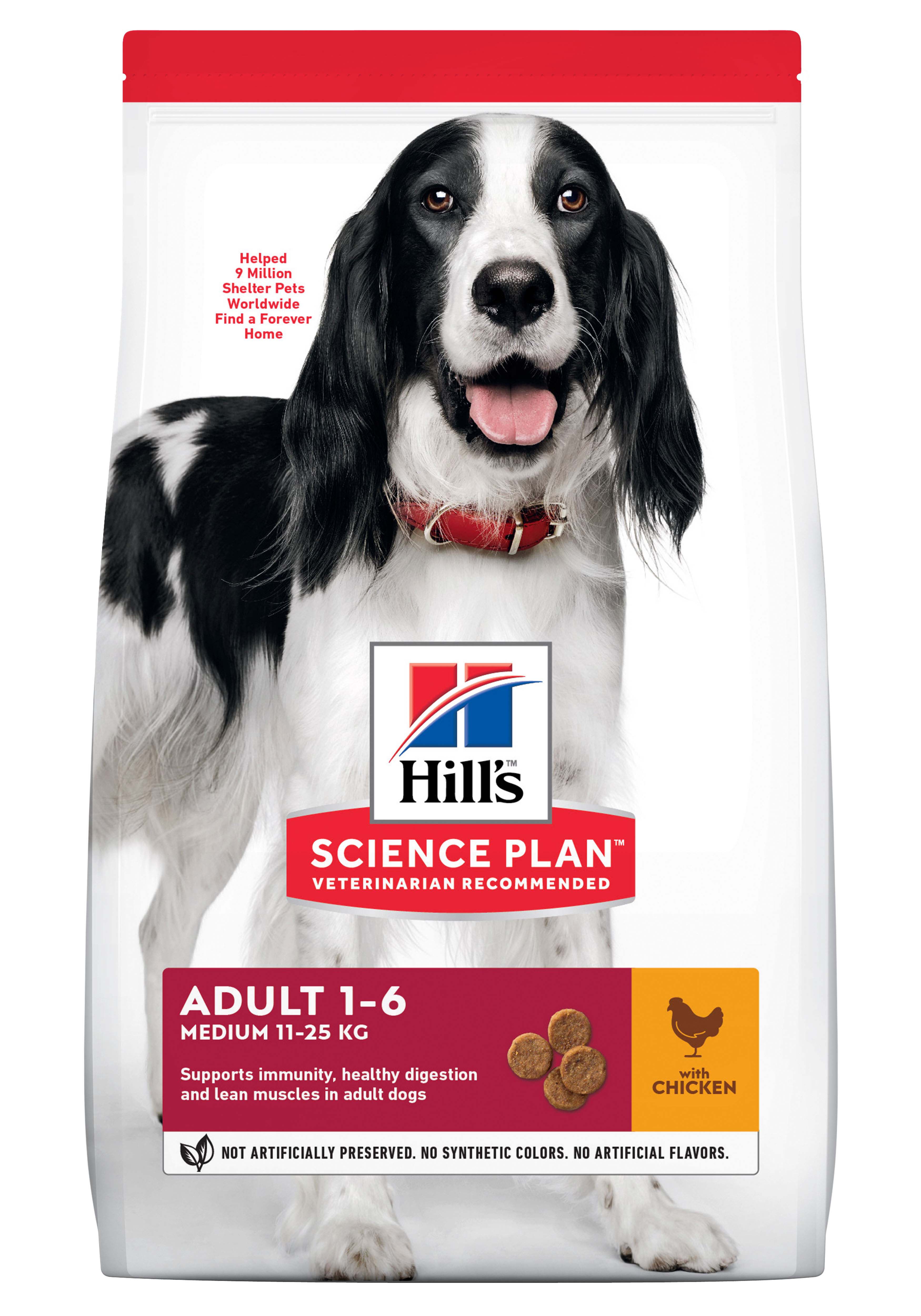 Hill’s Science Plan Adult - Hondenvoer - 2.5 Kilogram - kip Hill’s Science Plan Adult - Hondenvoer - 2.5 Kilogram - kip