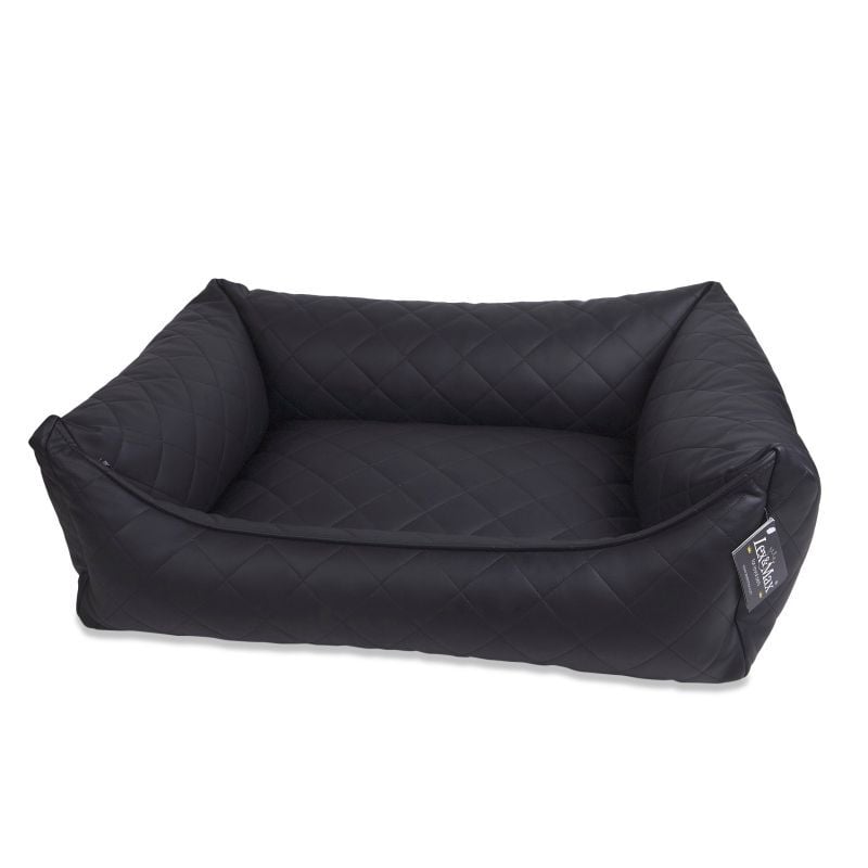 Lex & Max Eco Leer - Hondenmand - Zwart - 85x120x26 cm - XL Lex & Max Eco Leer - Hondenmand - Zwart - 85x120x26 cm - XL