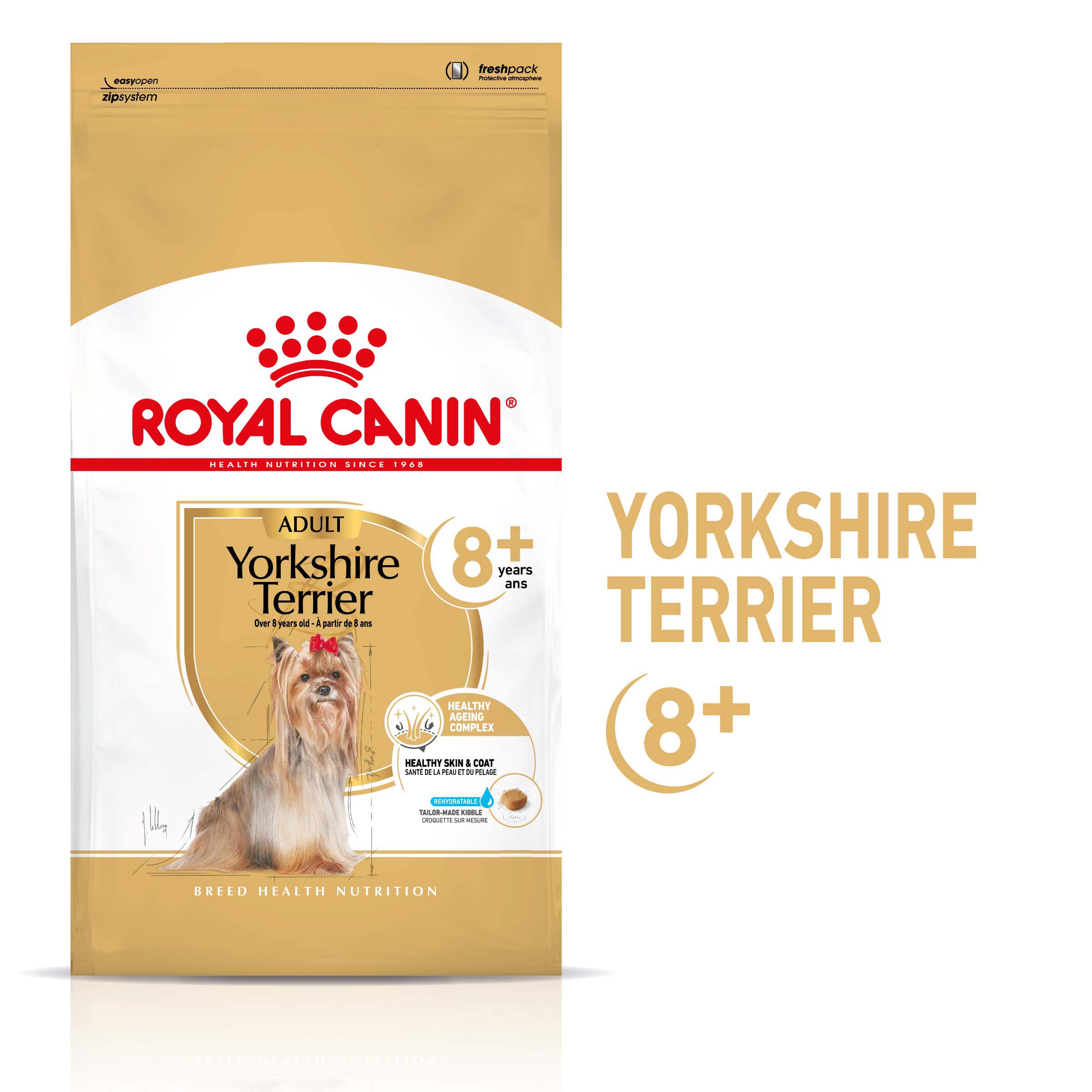 ROYAL CANIN® Adult 8+ Yorkshire Terriër  - Hondenvoer - 3 Kilogram - gevogelte