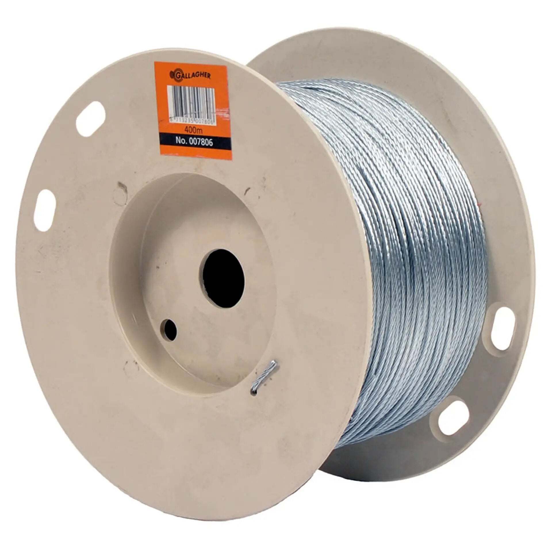 Gallagher Getwijnd staaldraad 2mm - 11 cm - 400 Meter - 20 cm - 40000 cm Gallagher Getwijnd staaldraad 2mm - 11 cm - 400 Meter - 20 cm - 40000 cm