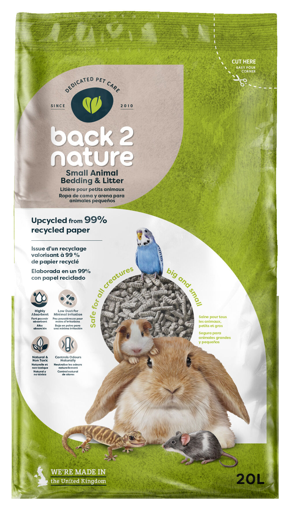 Back-2-Nature - bodembedekker - 20 Liter Back-2-Nature - bodembedekker - 20 Liter