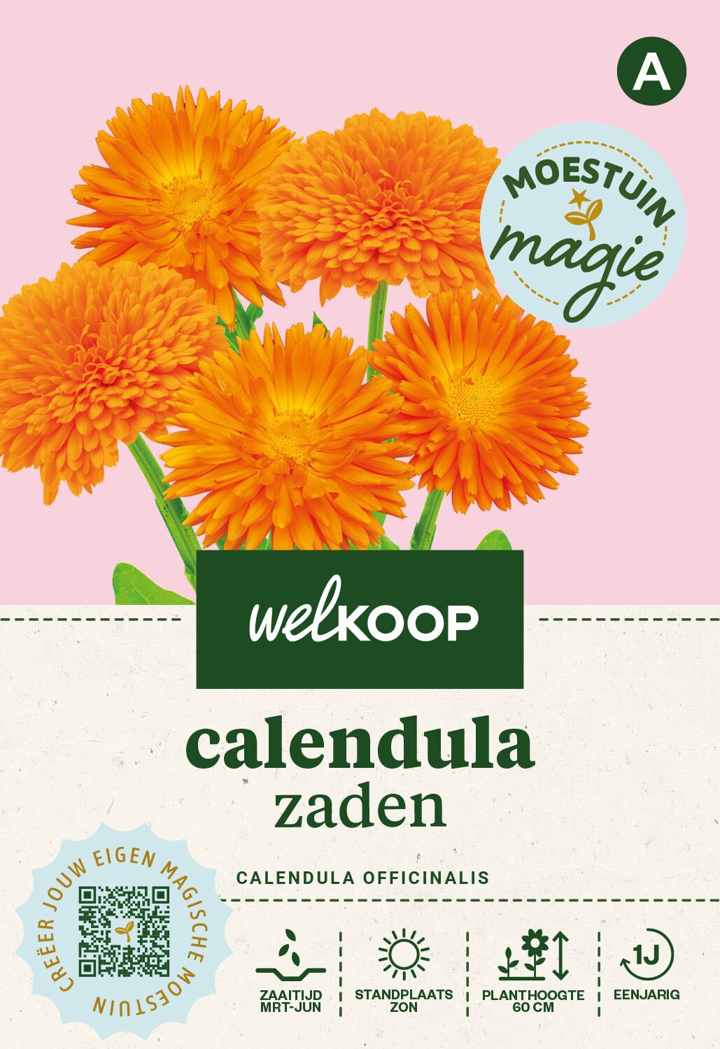 Welkoop Moestuin Magie - Calendula Zaden