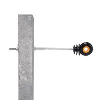 Gallagher - Afstandschroefisolator XDI metaal 20cm / M6 - 26 cm - 10 Stuks - Zwart - 18 cm