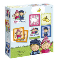 Fien & Teun - Memory Spel - 18x18x4 cm