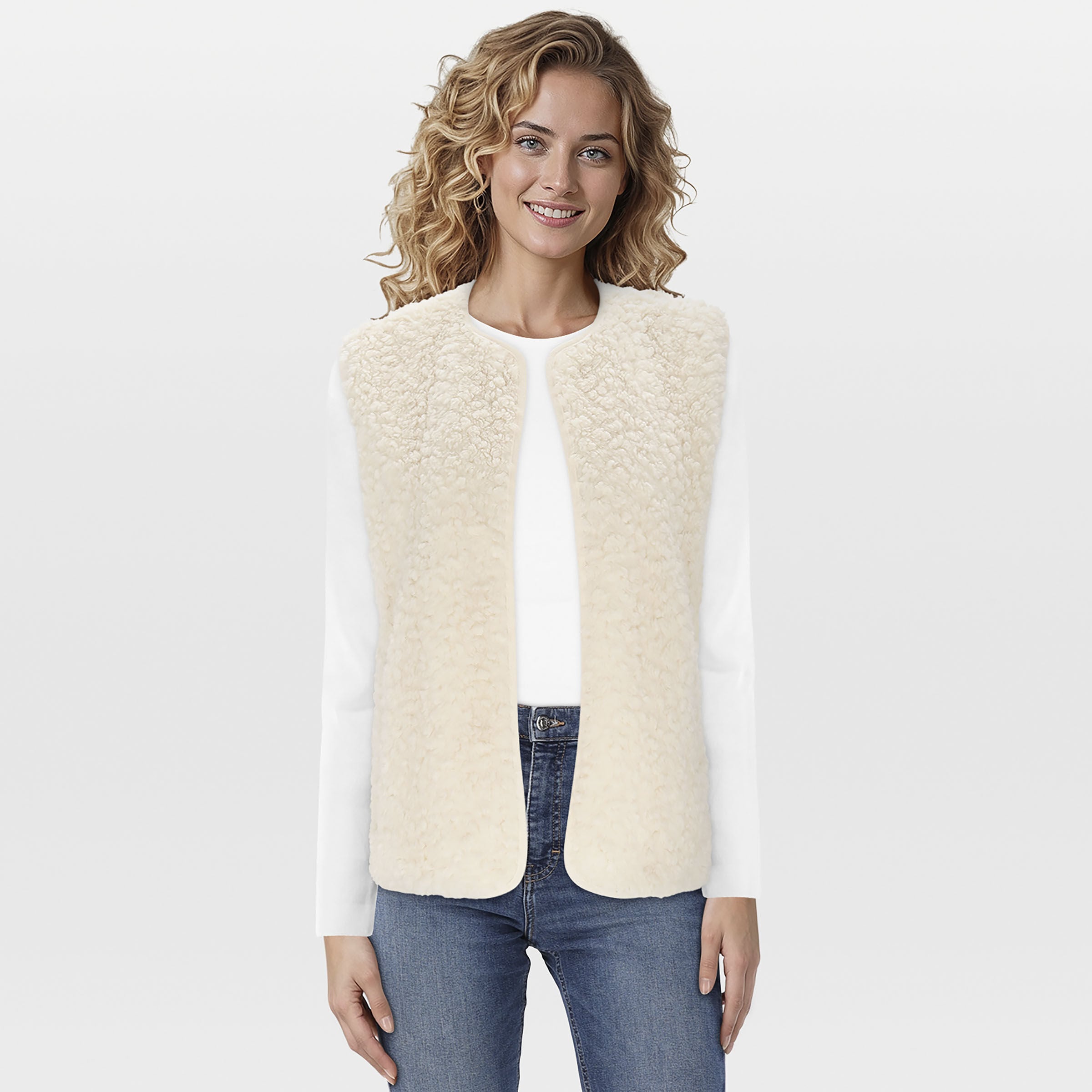 Veleste Siami - Gilet - Offwhite - 36 Veleste Siami - Gilet - Offwhite - 36