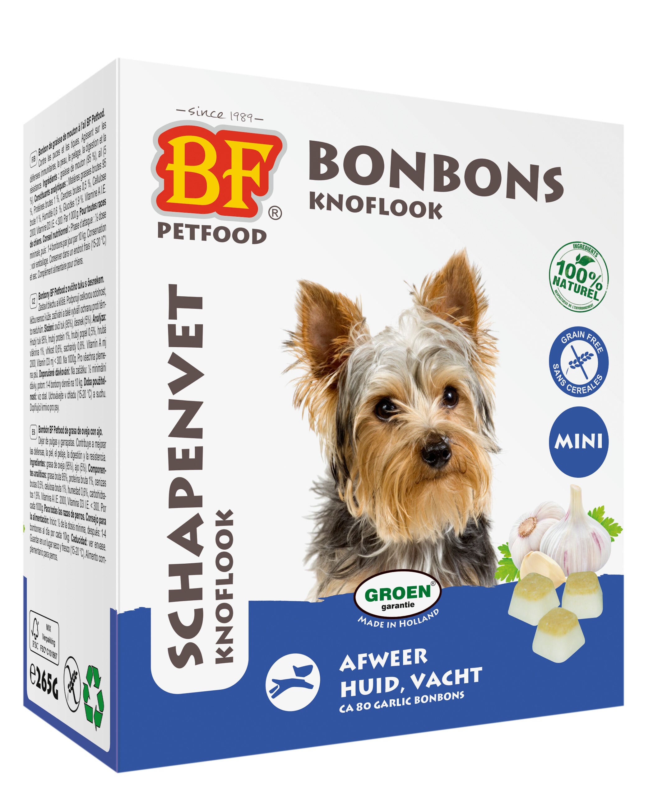 BF Petfood Schapenvet Bonbons Maxi - Hondensnack - 40 Stuks BF Petfood Schapenvet Bonbons Maxi - Hondensnack - 40 Stuks