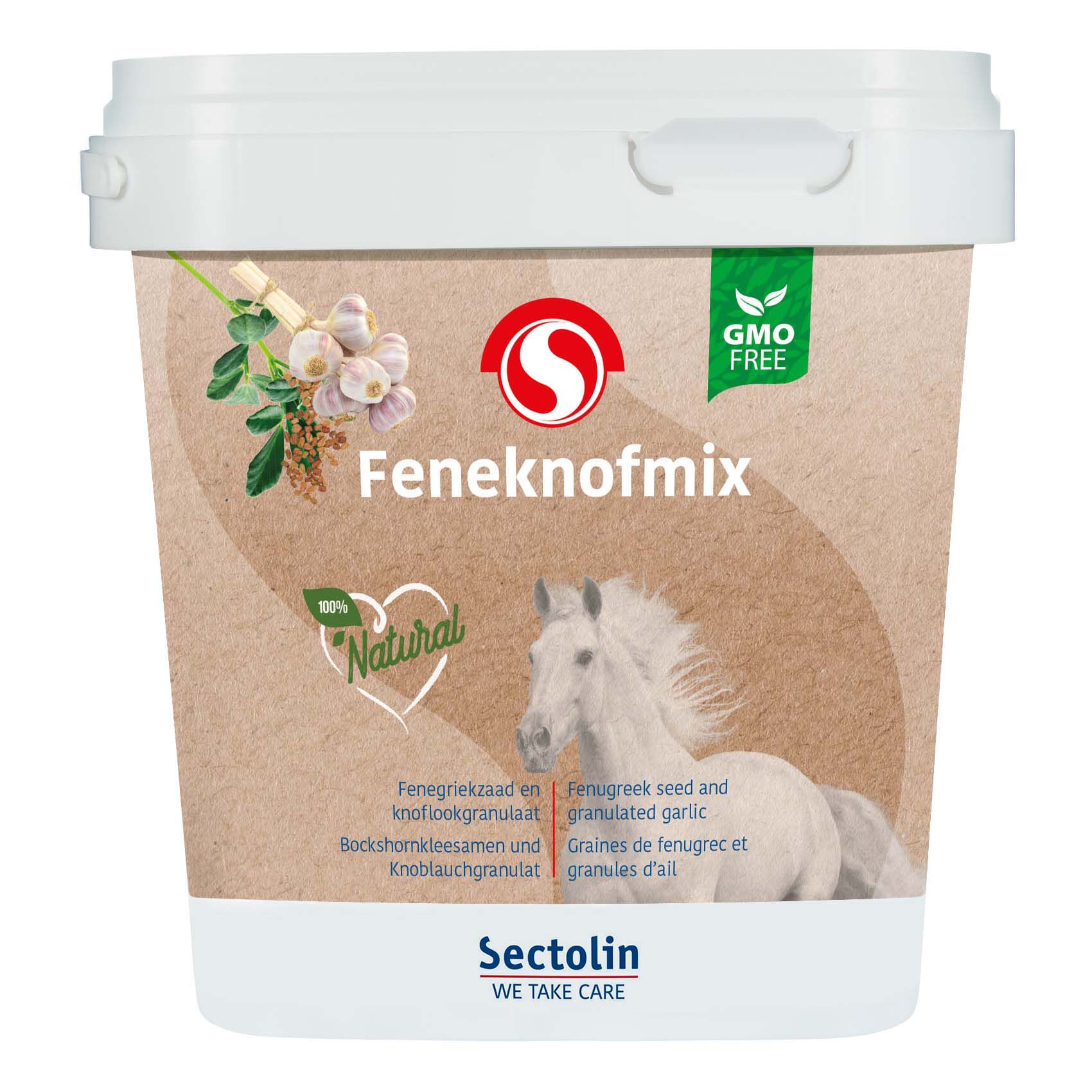 Sectolin Feneknofmix Kruid - Keel en Luchtwegsupplement Paard
