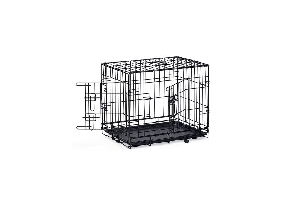 Beeztees - Hondenbench - Zwart - 9.5x64.5x47 cm - Klein Beeztees - Hondenbench - Zwart - 9.5x64.5x47 cm - Klein