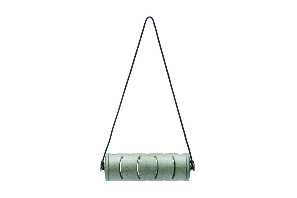 Beeztees Snackroller - Kippenvoerbak - Grijs Groen - 6.5x6.5x22.5 cm