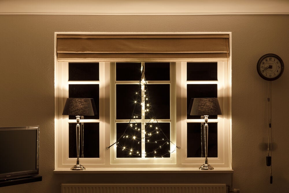 Fairybell - Raamkerstboom - 60 - Warm wit - 125 cm