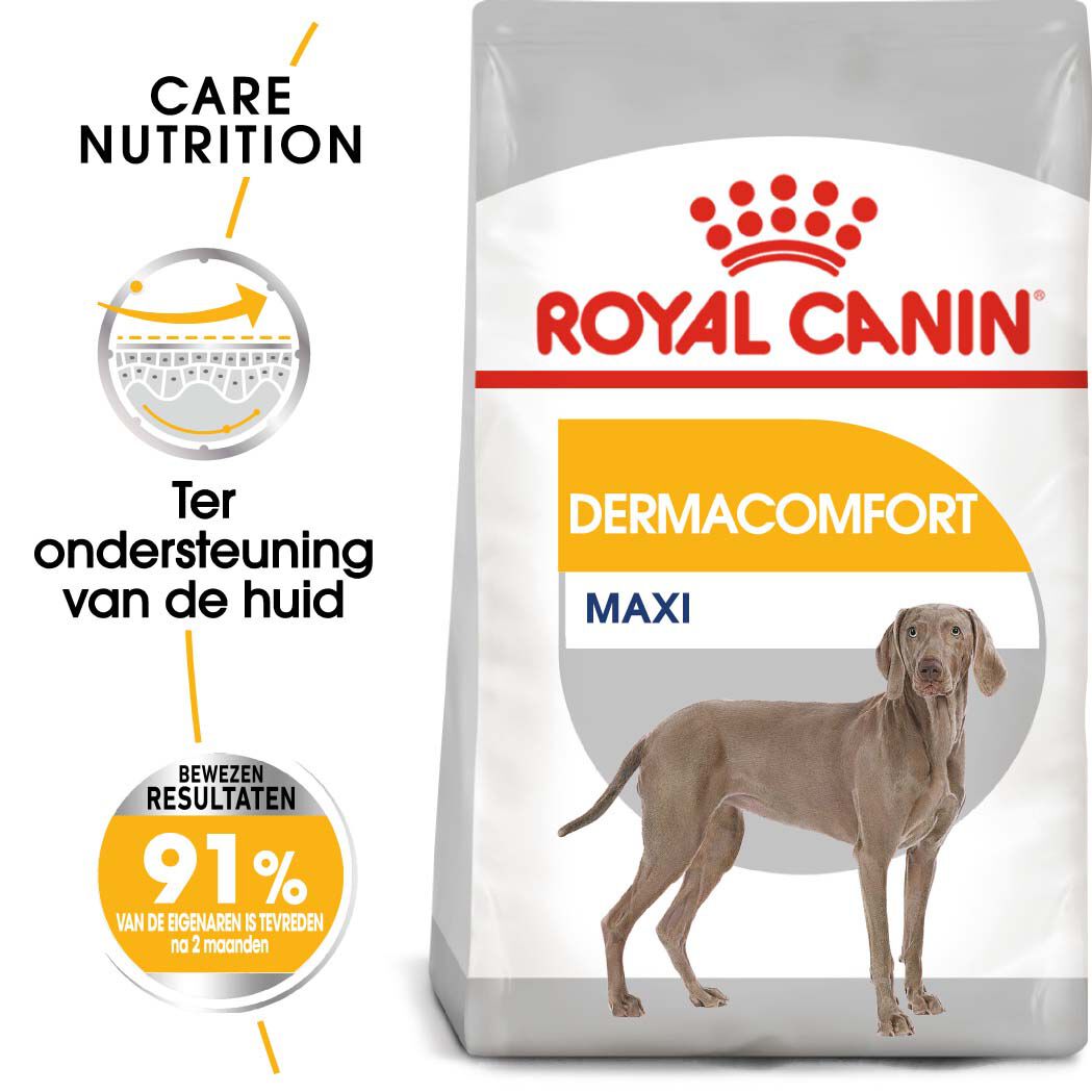 Royal Canin Maxi Dermacomfort - Hondenvoer - 3 Kilogram - gevogelte
