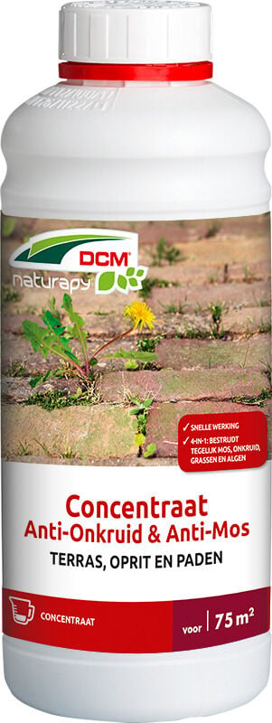 DCM Naturapy Terras, Oprit & Paden Concentraat - 1 Liter DCM Naturapy Terras, Oprit & Paden Concentraat - 1 Liter