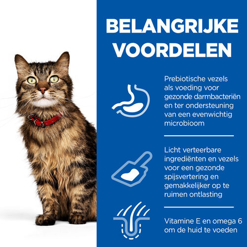 Hill's Science Plan Adult Sensitive Stomach & Skin - Kattenvoer - 1.5 Kilogram - kip