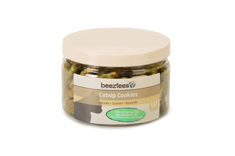 Beeztees Catnip Cookies Granen - Kattensnack - 55 Gram - zalm Beeztees Catnip Cookies Granen - Kattensnack - 55 Gram - zalm