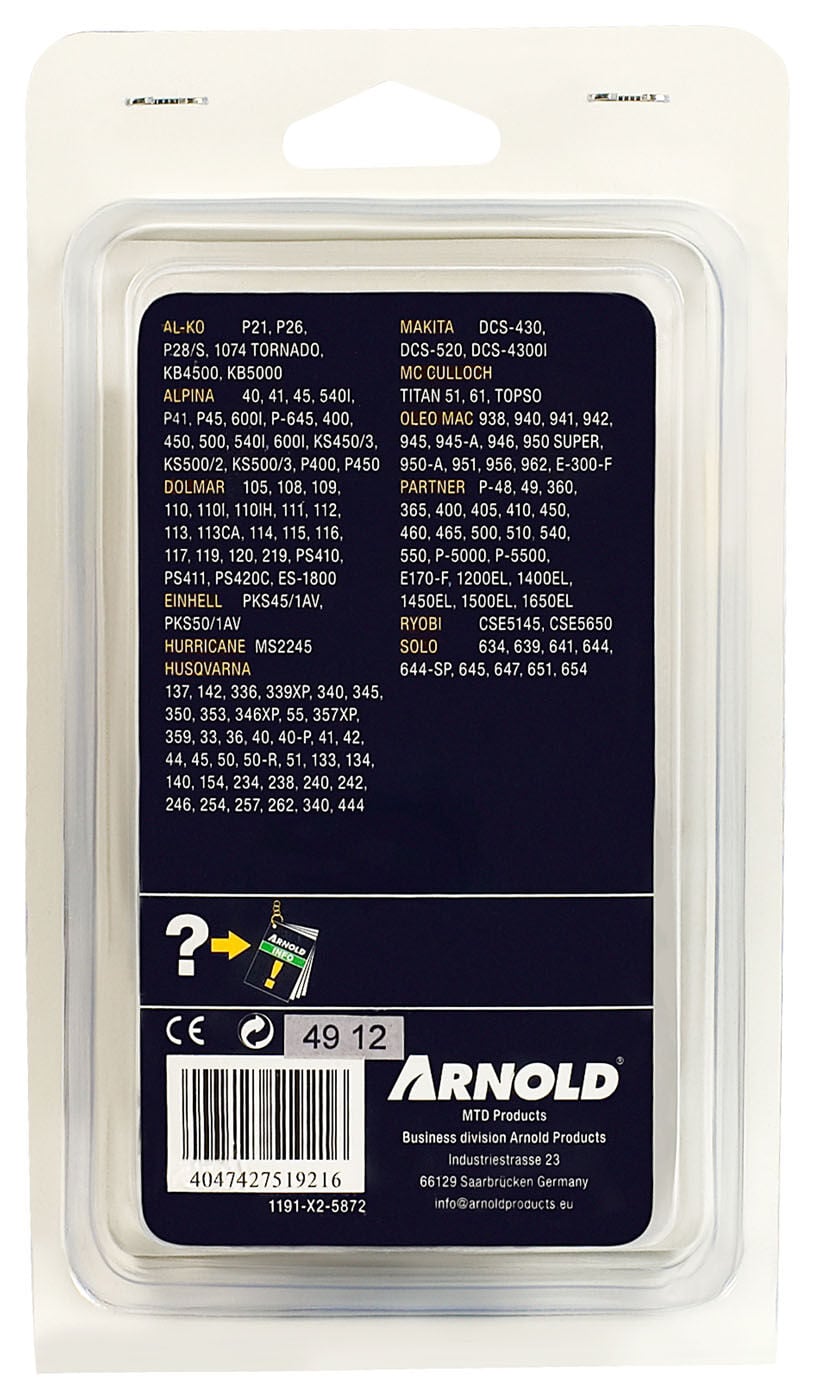 Arnold AK04 325 1.5mm 72 schakels - Zaagketting