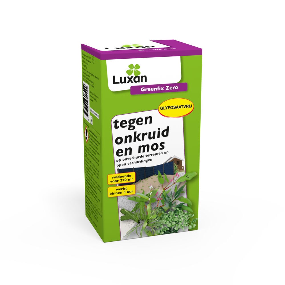 Luxan Greenfix Zero - Tegen onkruid en mos - 500 Milliliter Luxan Greenfix Zero - Tegen onkruid en mos - 500 Milliliter