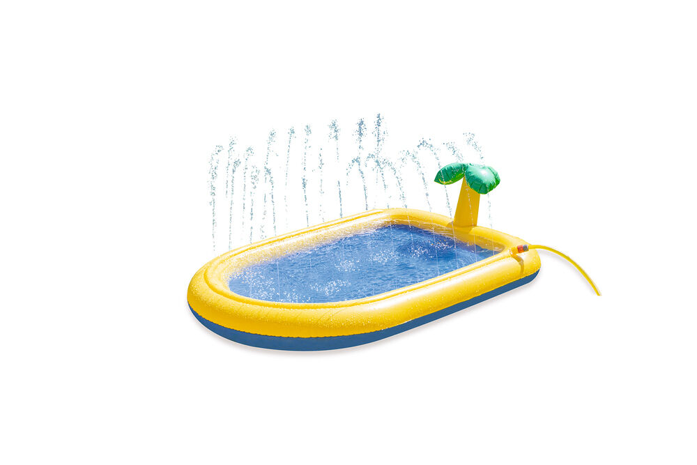 Beeztees Palmy - Hondenzwembad - Geel - 35x26.7x6 cm