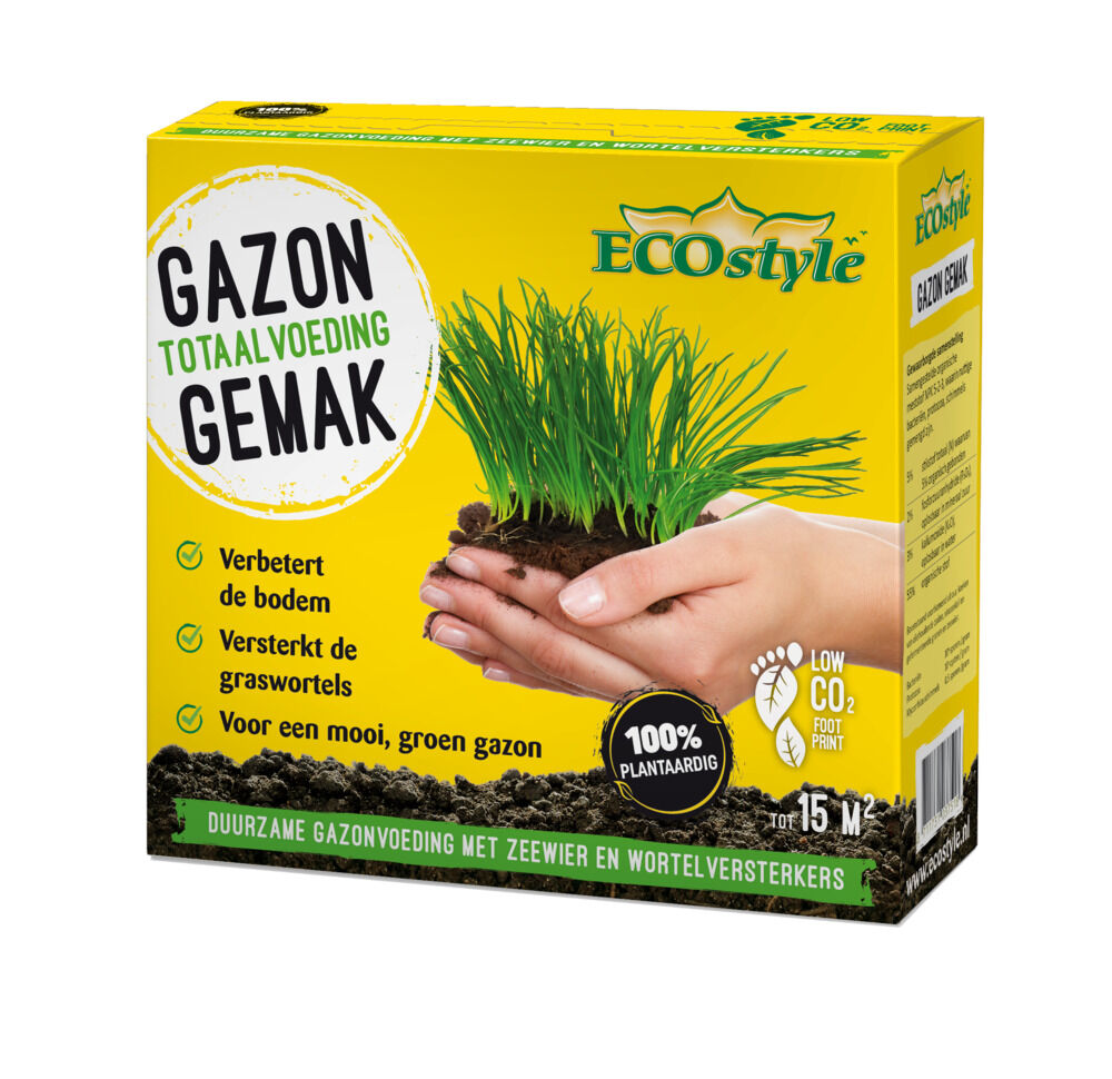 ECOstyle Gazon Gemak - Gazonmest - 750 Gram ECOstyle Gazon Gemak - Gazonmest - 750 Gram