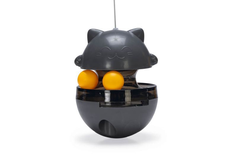 Beeztees Wibol - Kattenspeeltje - Grijs