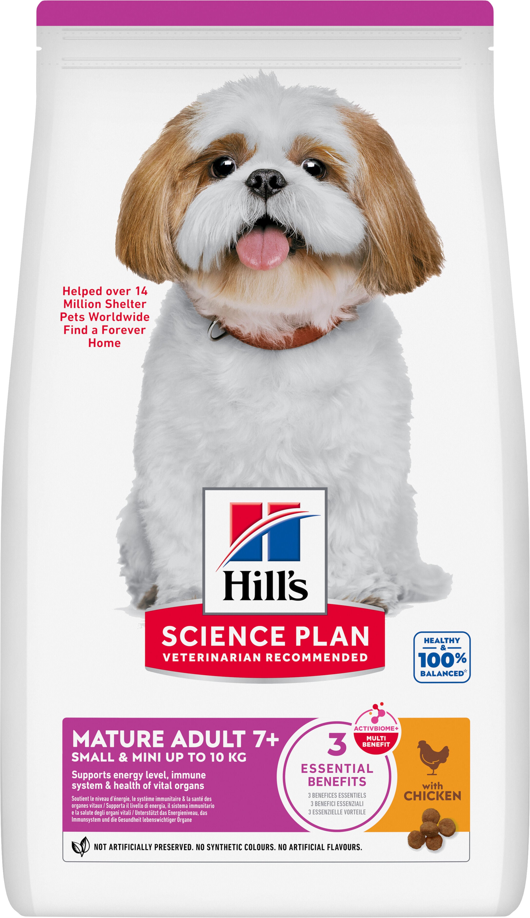 Hill's Science Plan Mature Adult Small - Mini - Hondenvoer Hill's Science Plan Mature Adult Small - Mini - Hondenvoer
