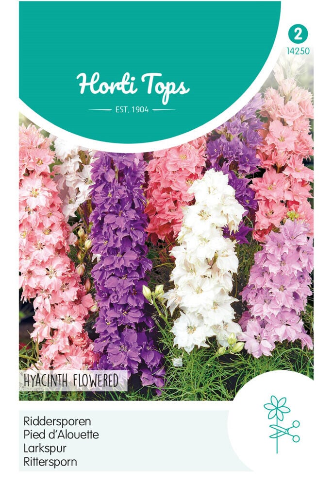 Hortitops Riddersporen - Bloemzaden Hortitops Riddersporen - Bloemzaden