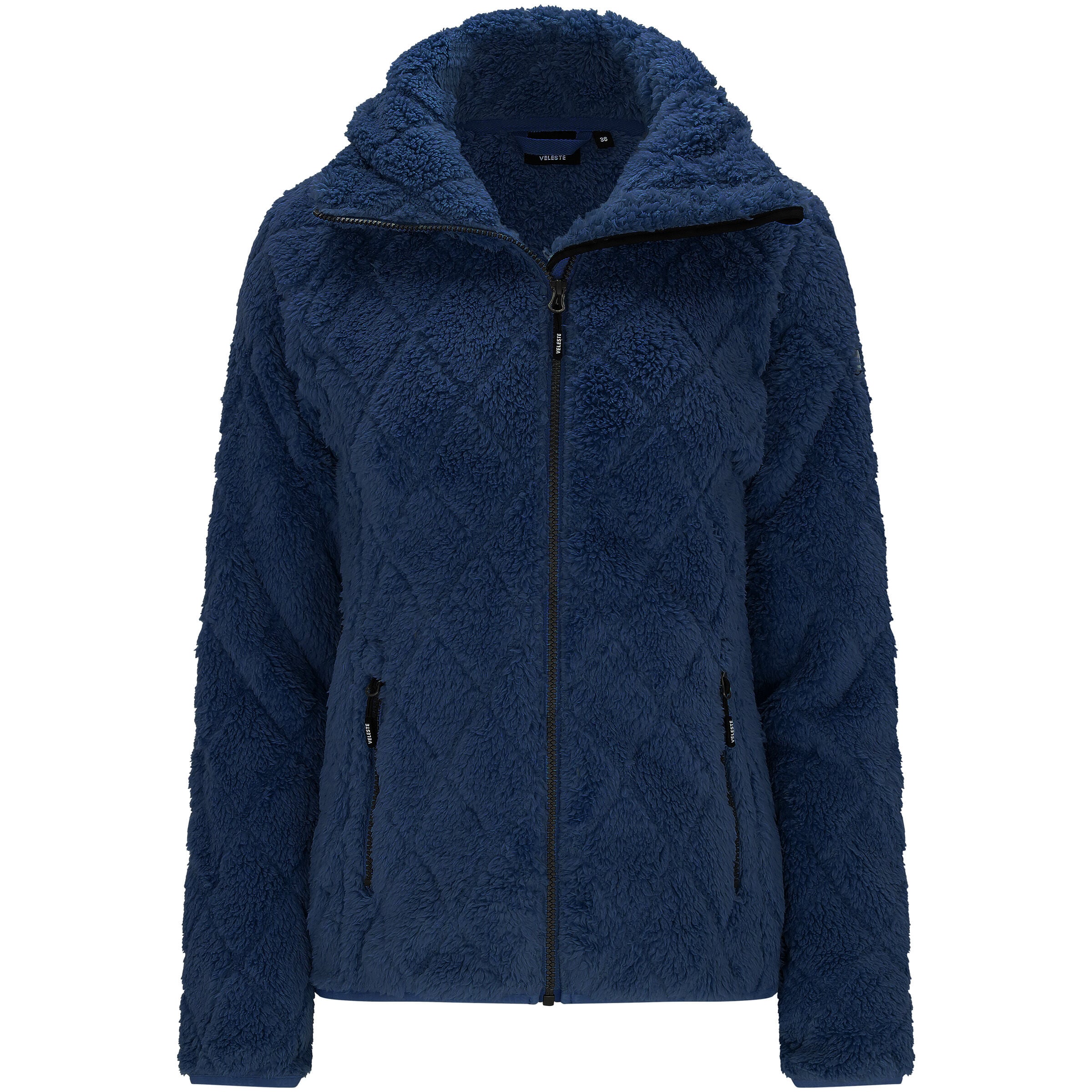 Veleste Cloe - Fleecevest - Donkerblauw - 46 Veleste Cloe - Fleecevest - Donkerblauw - 46