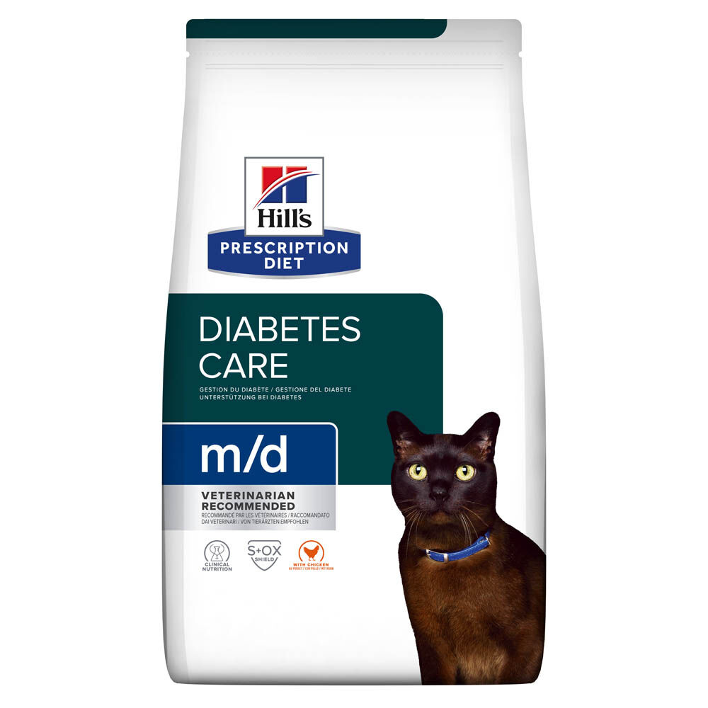 Hill's Prescription Diet Diabetes Care m/d - Kattenvoer - 3000 Gram - kip Hill's Prescription Diet Diabetes Care m/d - Kattenvoer - 3000 Gram - kip