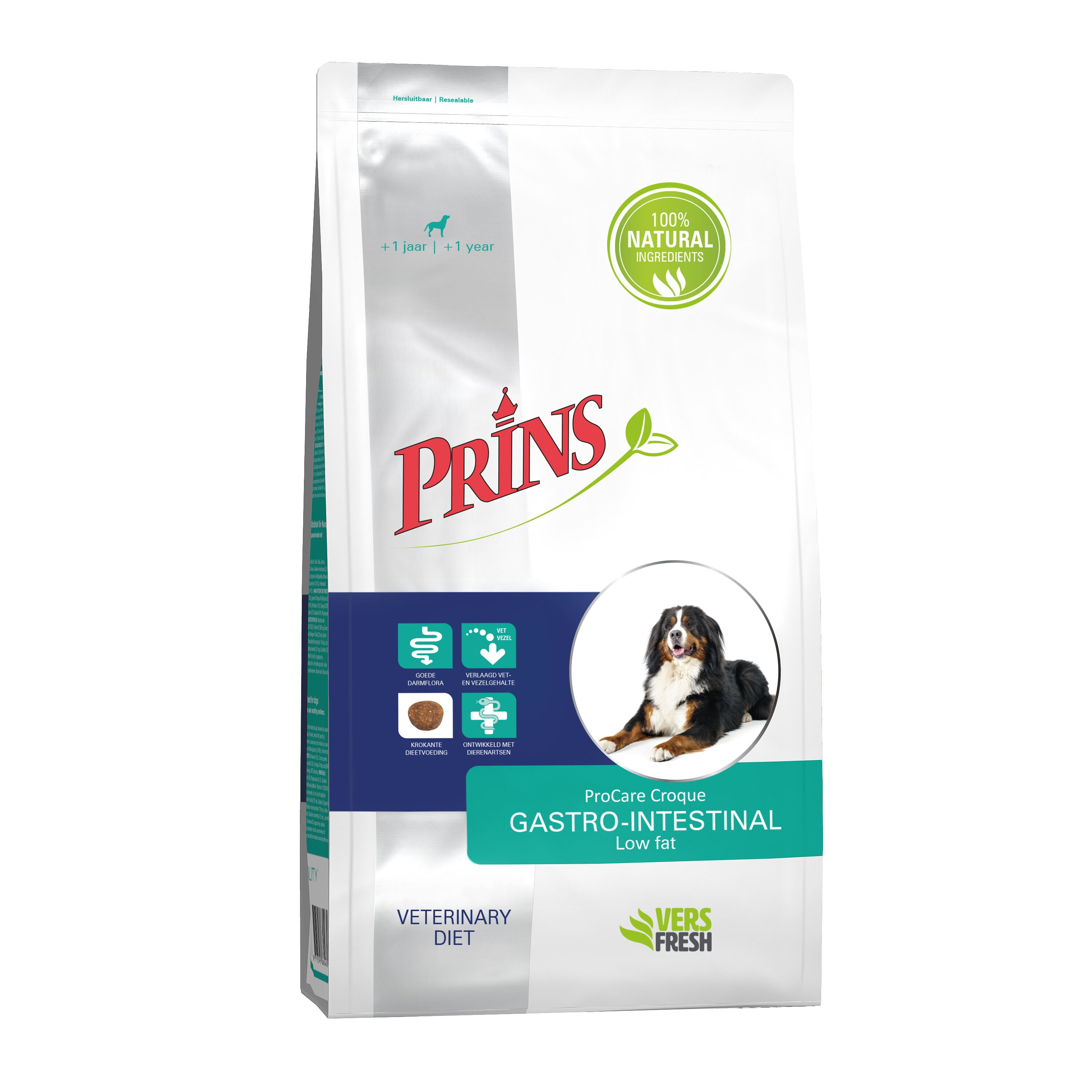 Prins Dieet ProCare Gastro-Intestinal - Hondenvoer veterinair - 3 Kilogram - zalm Prins Dieet ProCare Gastro-Intestinal - Hondenvoer veterinair - 3 Kilogram - zalm