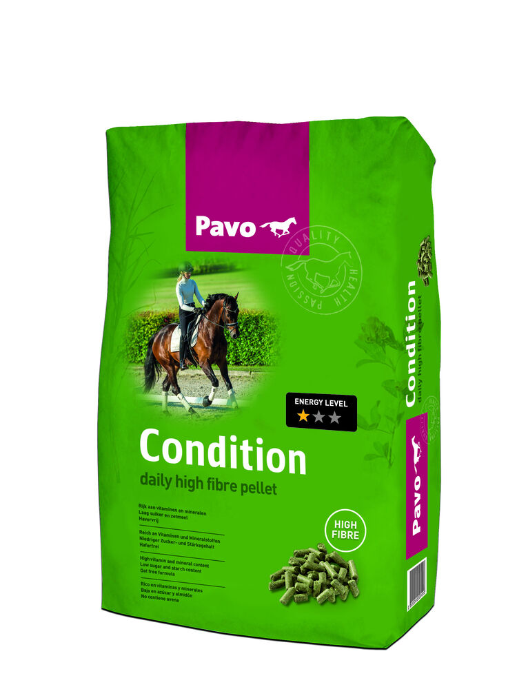 Pavo Condition - Basisvoeding - 20 Kilogram - Zak