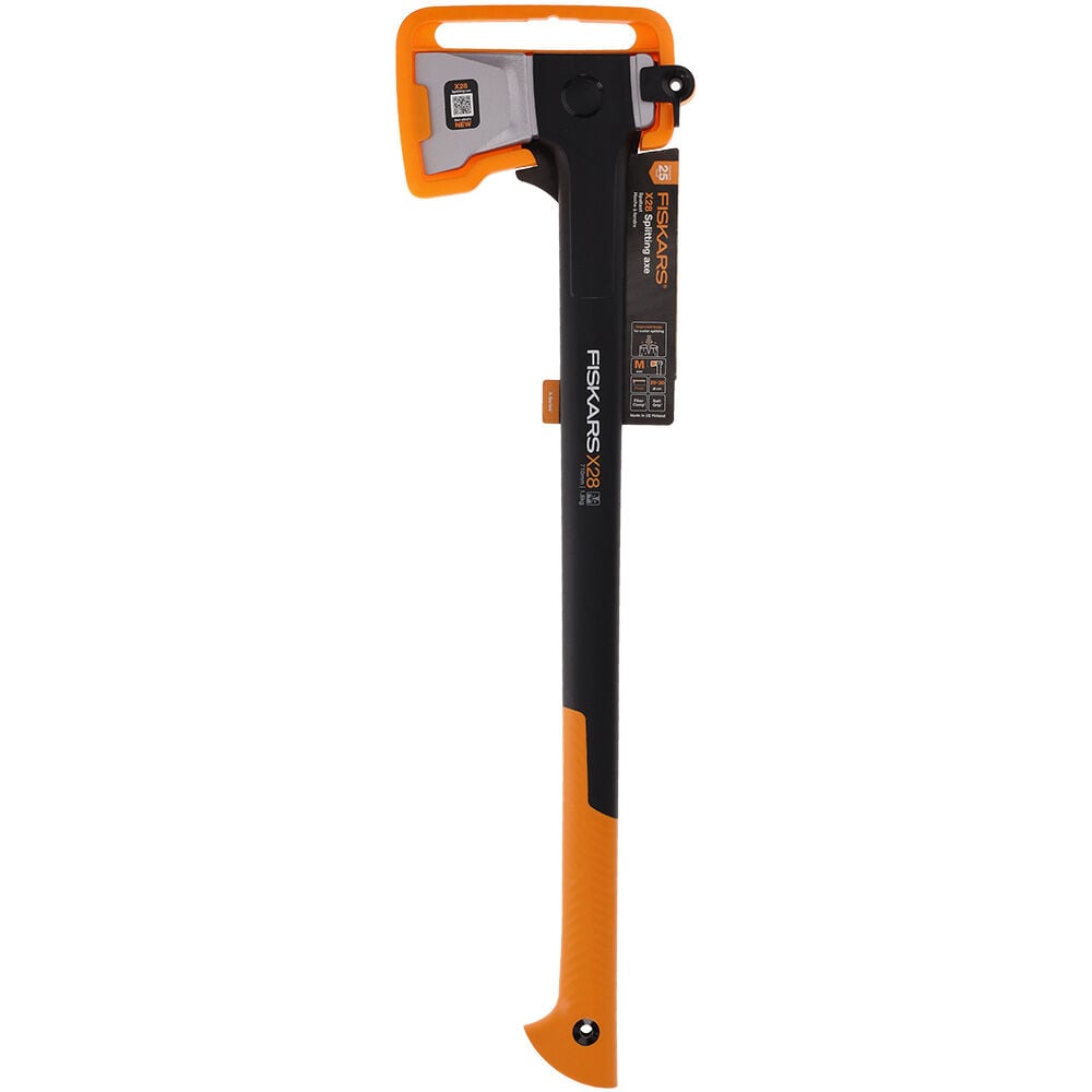 Fiskars X28 - Kloofbijl - Zwart, Oranje