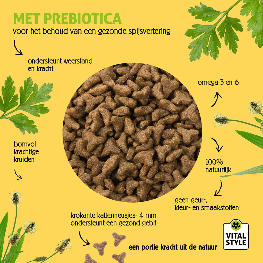 VITALstyle - Kattenvoer - 4 Kilogram - kip