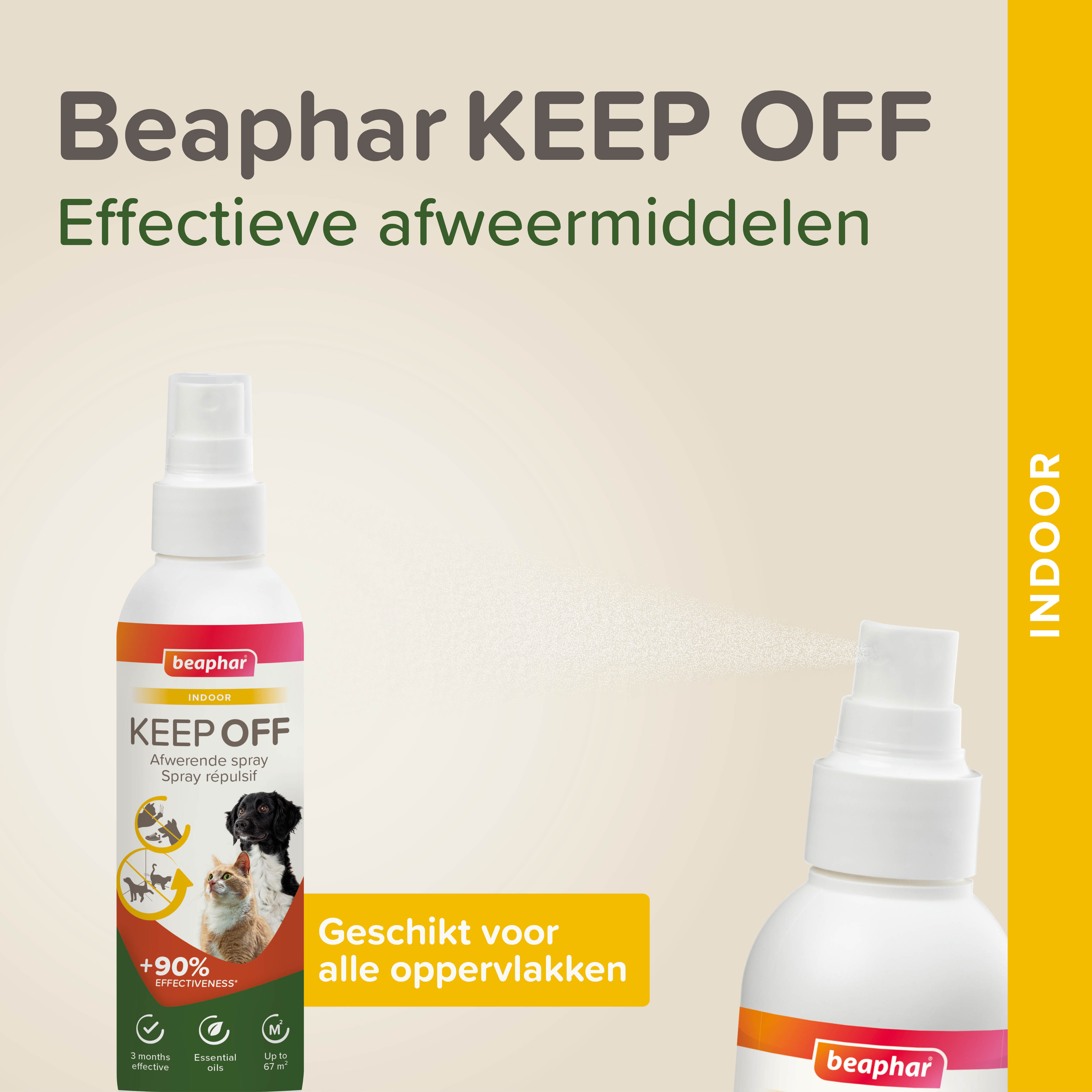 Beaphar Keep Off - Afweermiddel - 200 Milliliter