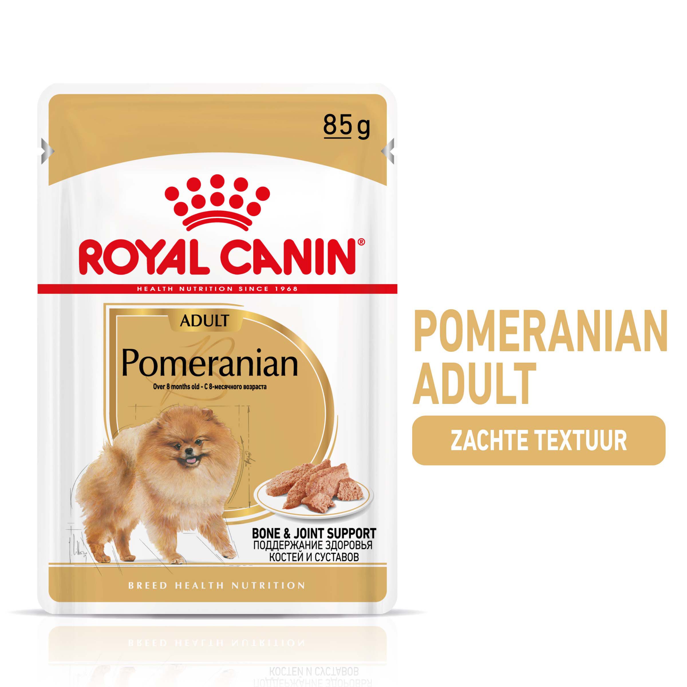 Royal Canin BHN Pomeranian  Adult - Hondenvoer - 12x85 gram - 85 Gram - gevogelte