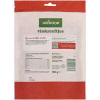Welkoop Vlokreeftjes - Kippensnack - 150 Gram