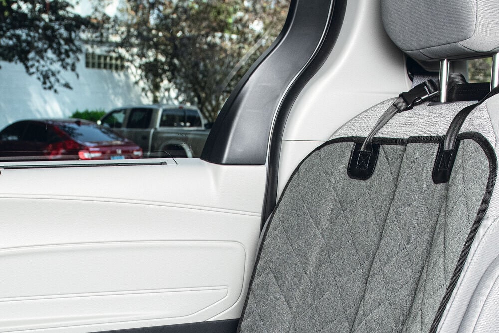 Dirty Dog - Autodeken - Hond - grijs - 1x89x112 cm - M