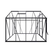 Royal Well Kate II Full Options - Tuinkas - Zwart - 217x192x253 cm - Veiligheidsglas