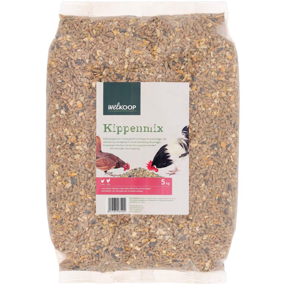 Welkoop Kippenmix - Kippenvoer - 5 Kilogram Welkoop Kippenmix - Kippenvoer - 5 Kilogram