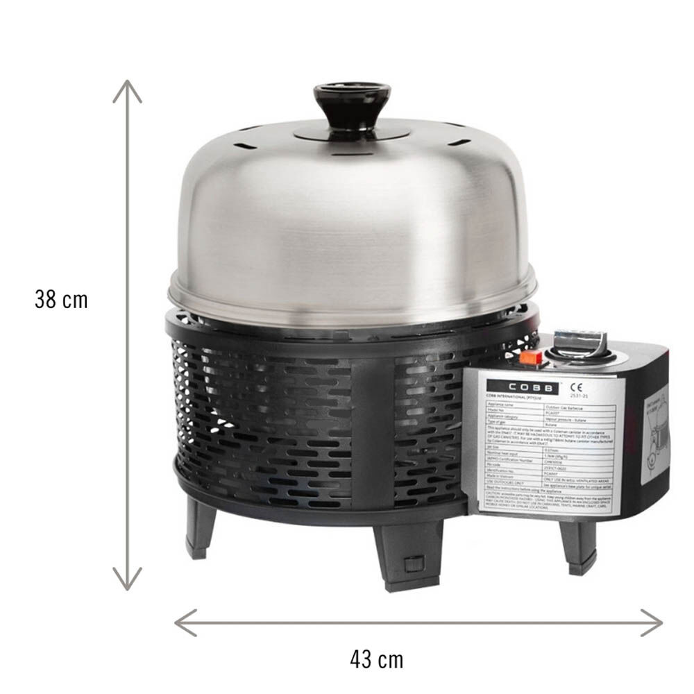 Cobb Pro - Tafel Gasbarbecue - Zwart