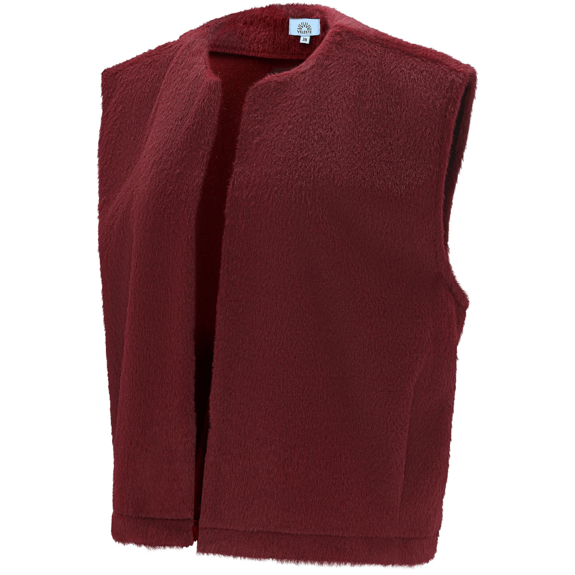 Veleste Ciana - Gilet - Bordeaux - 36