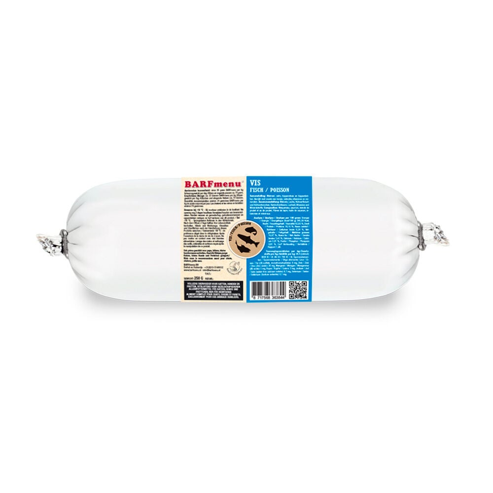 BARFmenu - Kattenvoer - 250 Gram - vis BARFmenu - Kattenvoer - 250 Gram - vis