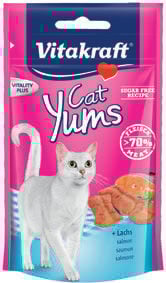 Vitakraft Cat Yums - Kattensnacks - 40 Gram - zalm Vitakraft Cat Yums - Kattensnacks - 40 Gram - zalm
