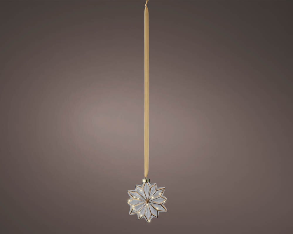 Lumineo LED Bloem - Hanglamp - 15 - Wit - Warm wit