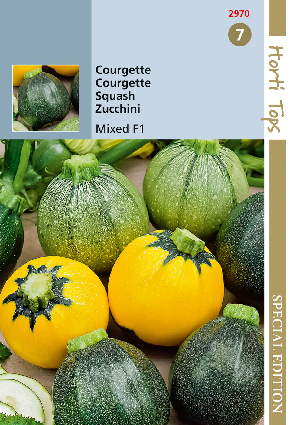 Hortitops Courgette Cucurbita pepo - Groentezaden