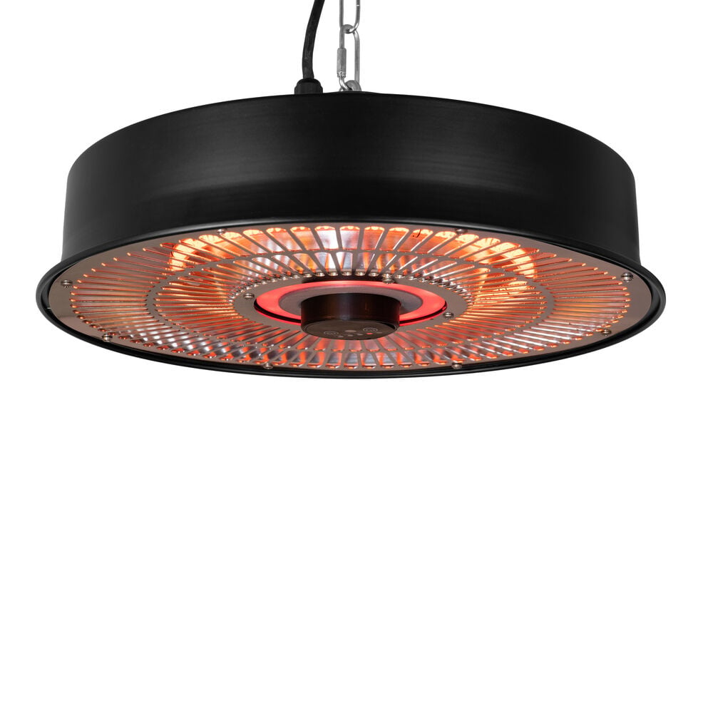 Eurom 1500 RC - Hangende terrasverwarmer - Zwart - 1500 W